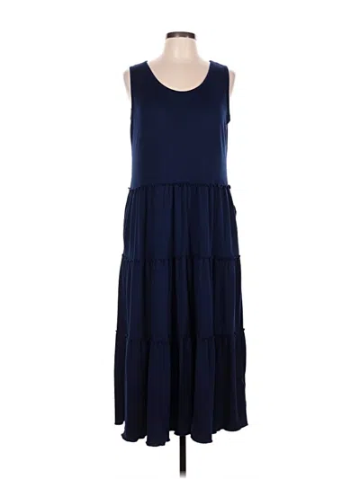 Pre-owned White Mark Casual Dress In Blue