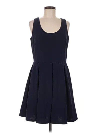 Pre-owned White Mark Casual Dress In Blue