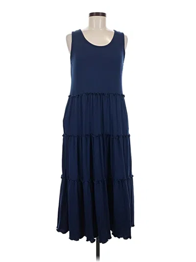 Pre-owned White Mark Casual Dress In Blue