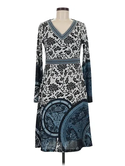 Pre-owned White Mark Casual Dress In Blue