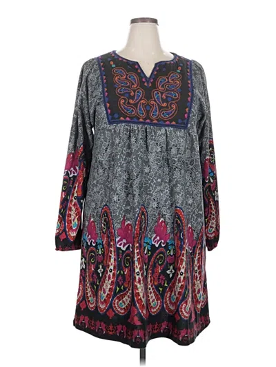 Pre-owned White Mark Casual Dress In Gray