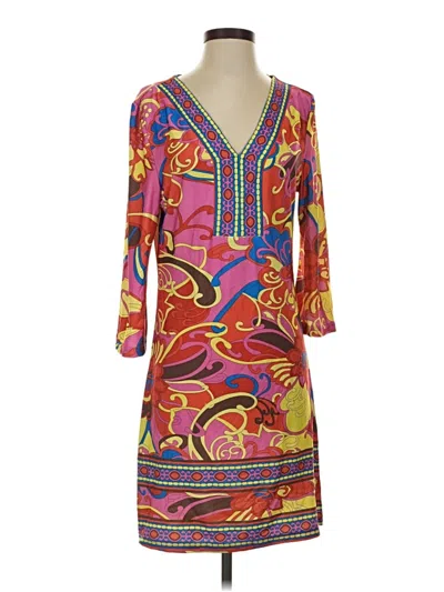 Pre-owned White Mark Casual Dress In Orange