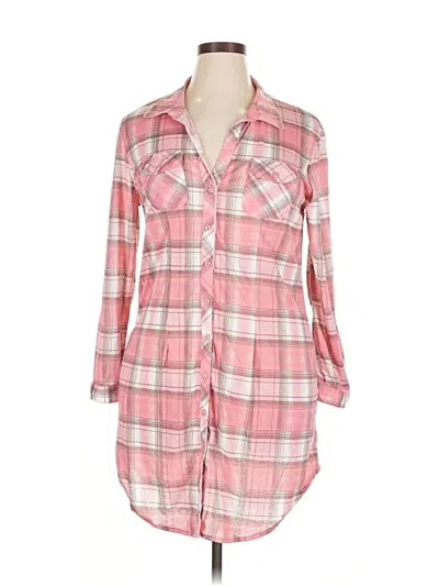 White Mark Casual Dress In Pink