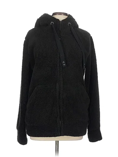 Pre-owned White Mark Coat In Black
