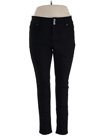 Pre-owned White Mark Jeggings In Black