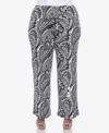 White Mark Plus Size Printed Wide Leg Palazzo Pants In Multi