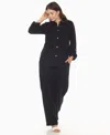 White Mark 2-pc. Pant Set In Black