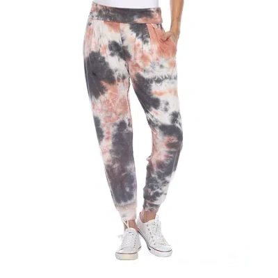 White Mark Womens Mid Rise Wide Leg Palazzo Pant In Multi
