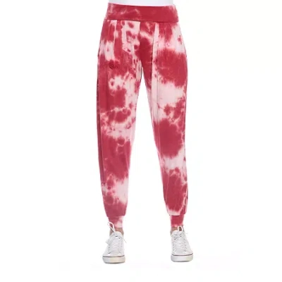 White Mark Womens Mid Rise Wide Leg Palazzo Pant In Multi
