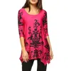 White Mark Maternity Ganette Tunic In Pink