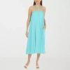 White Mark Womens Sleeveless Midi Swing Dresses In Blue