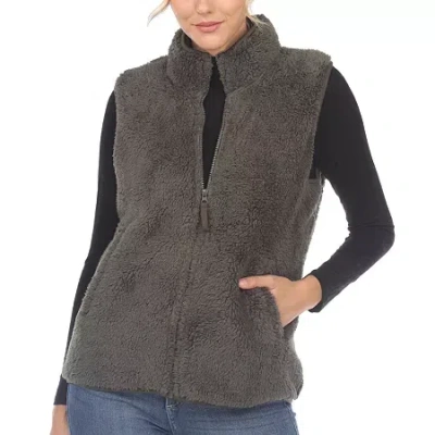 White Mark Womens Sleeveless Vest In Green