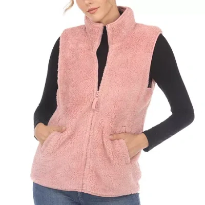 White Mark Womens Sleeveless Vest In Pink