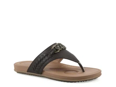 White Mountain Aladdin Sandal In Brown