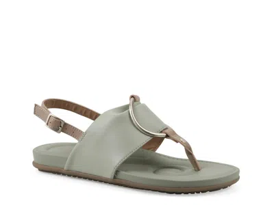 White Mountain Alicorn Sandal In Green