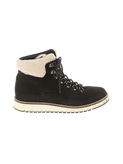 Pre-owned White Mountain Ankle Boots In Black