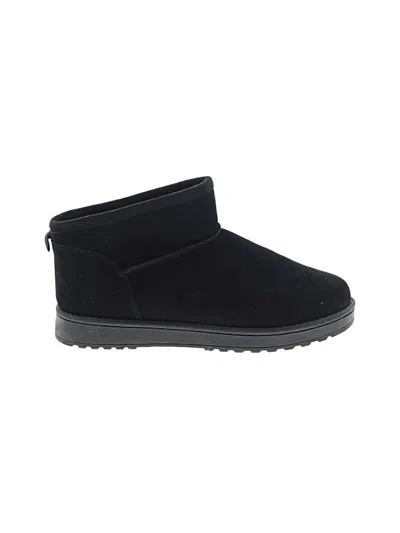 Pre-owned White Mountain Ankle Boots In Black