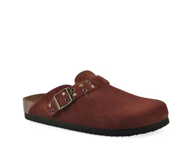 White Mountain Benben Clog In Red