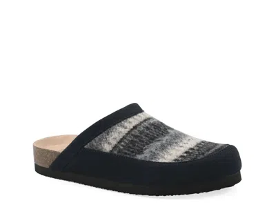 White Mountain Benday Clog In Black