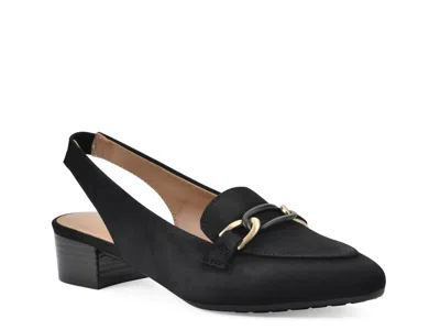 White Mountain Boreal Loafer In Black