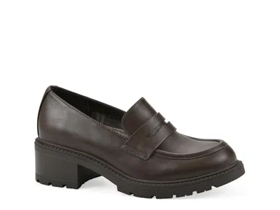 White Mountain Brigetty Penny Loafer In Brown