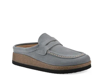 White Mountain Brinlee Clog In Blue
