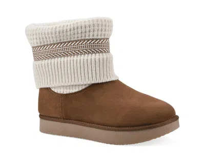 White Mountain Brysons Bootie In Brown
