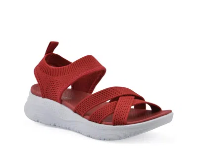 White Mountain Charry Sandal In Multi