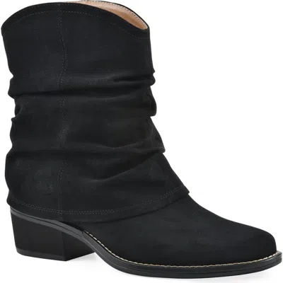 White Mountain Footwear Alden Western Boot In Black