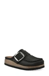 White Mountain Footwear Bayberry Mule In Black Nubuck