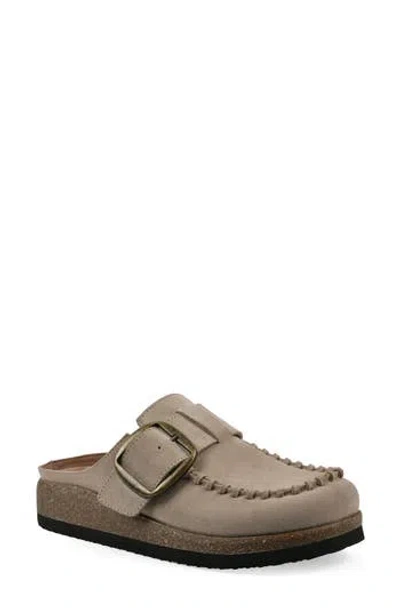 White Mountain Footwear Bayberry Mule In Sandal Wood Suede