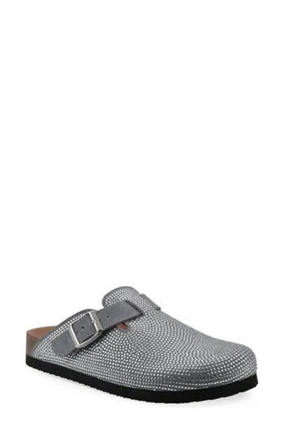 White Mountain Footwear Bellamy Crystal Embellished Clog