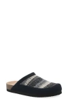 White Mountain Footwear Benday Clog In Black