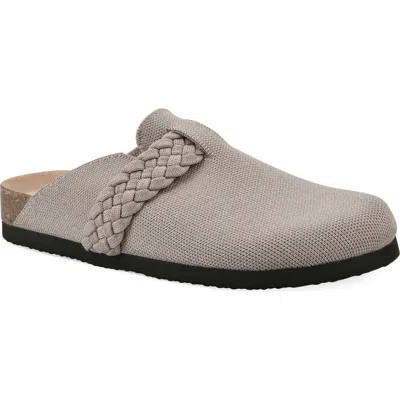 White Mountain Footwear Bistros Platform Clog In Gray