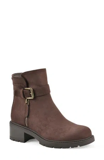 White Mountain Footwear Bodie Bootie In Brown