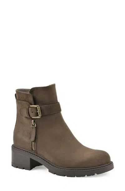 White Mountain Footwear Bodie Bootie In Green