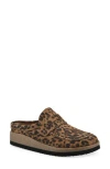 White Mountain Footwear Brinlee Clog In Animal Print