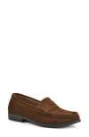 White Mountain Footwear Cashews Penny Loafer In Hazel/suede