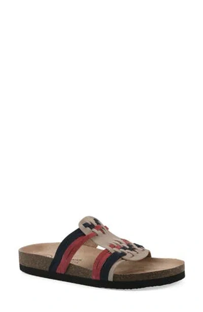 White Mountain Footwear Halicore Slide Sandal In Multi