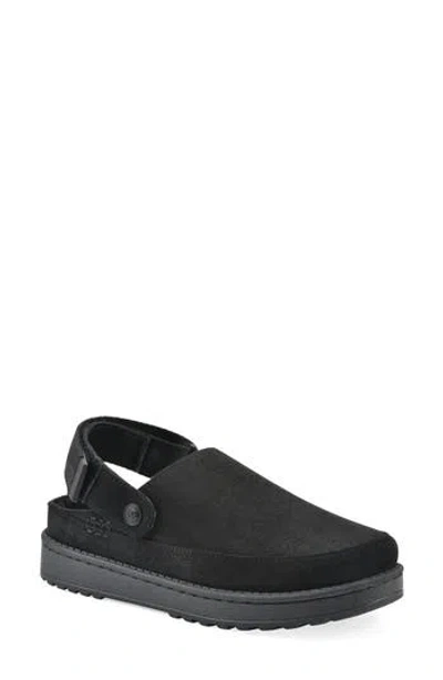 White Mountain Footwear Icebound Slingback Clog In Black