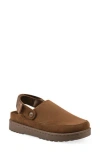 White Mountain Footwear Icebound Slingback Clog In Brown