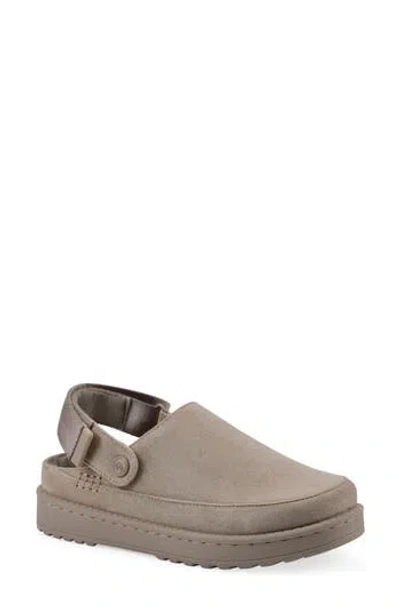 White Mountain Footwear Icebound Slingback Clog In Brown