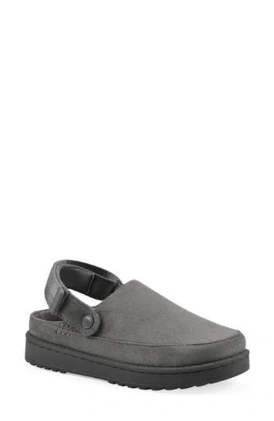 White Mountain Footwear Icebound Slingback Clog In Gray