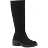 White Mountain Footwear Marcella Knee High Boot In Black