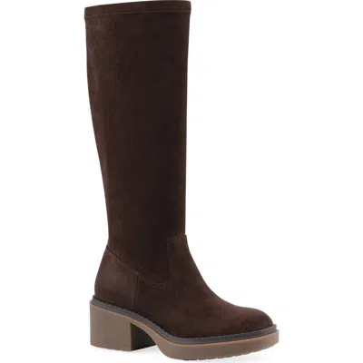 White Mountain Footwear Marcella Knee High Boot In Brown