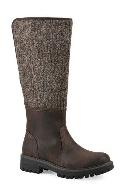 White Mountain Footwear Mavis Knee High Boot In Brown