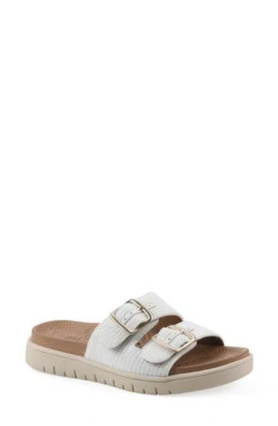 White Mountain Footwear Nanny Fom Recovery Slide Sandal