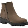 White Mountain Footwear Tahj Lug Sole Bootie In Brown