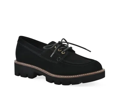 White Mountain Gino Platform Oxford In Black