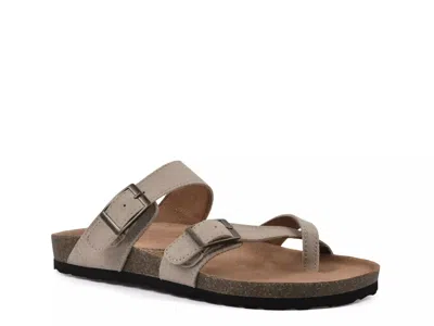 White Mountain Gracie Sandal In Brown
